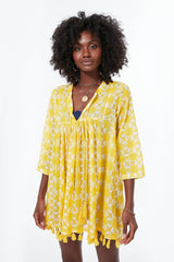 Yellow Barbados Seychelles Tunic