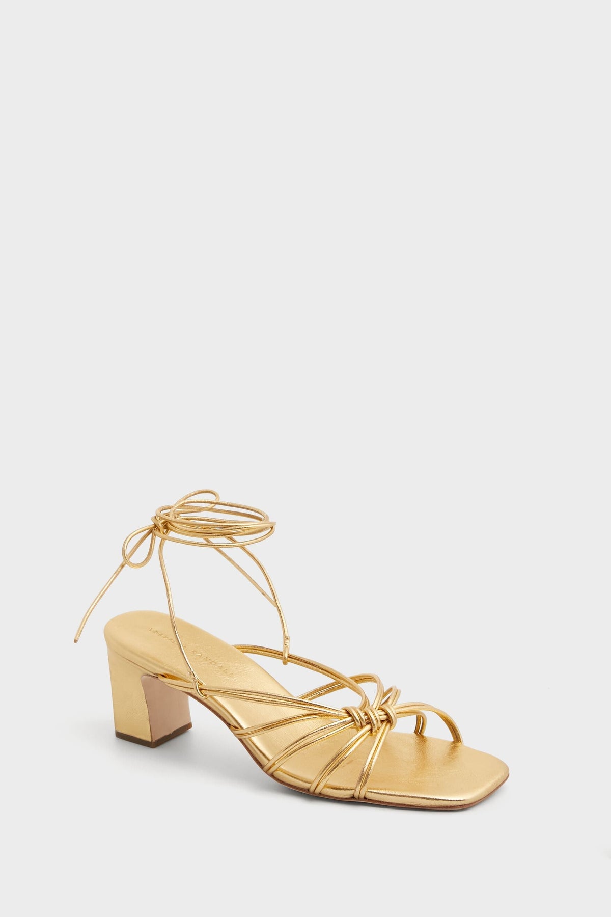 Gold Metallic Ryder Heels