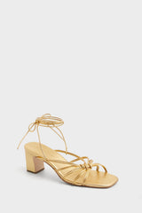 Gold Metallic Ryder Heels
