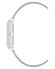 Rectangular Case Mesh Bracelet Watch