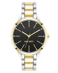Crystal Accented Bracelet Watch