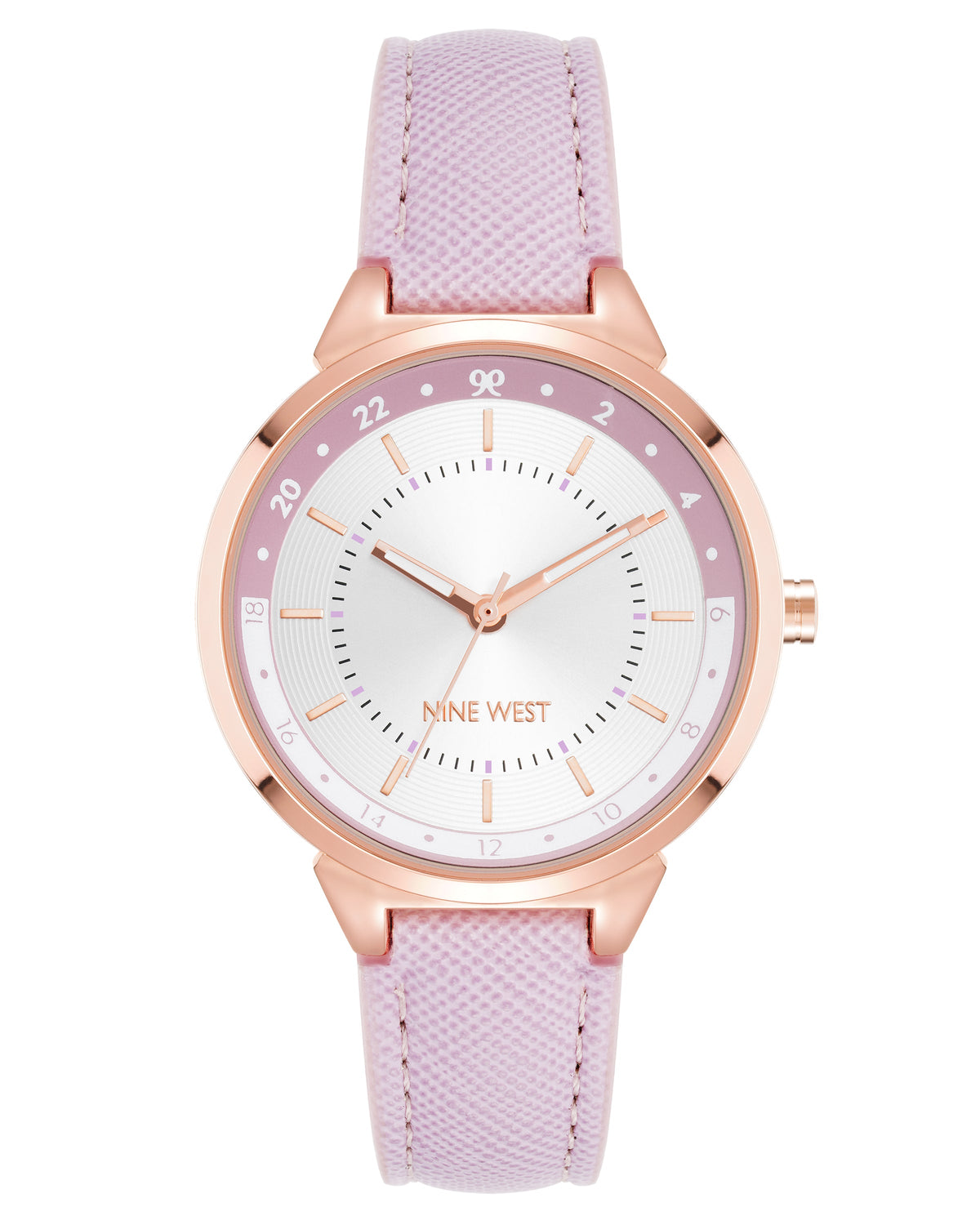 Saffiano Strap Watch