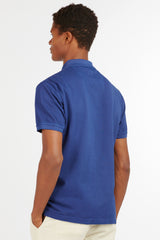 Navy Washed Sports Polo