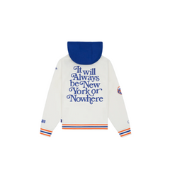 New York or Nowhere x New York Mets Youth Chrome White Motto Hoodie
