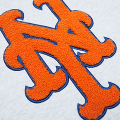 New York or Nowhere x New York Mets White Full-Zip Hoodie