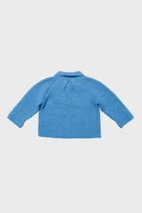 Blue Pat Baby Jacket