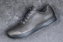 NORDIC GREY LEATHER TRAINER (MEN'S)