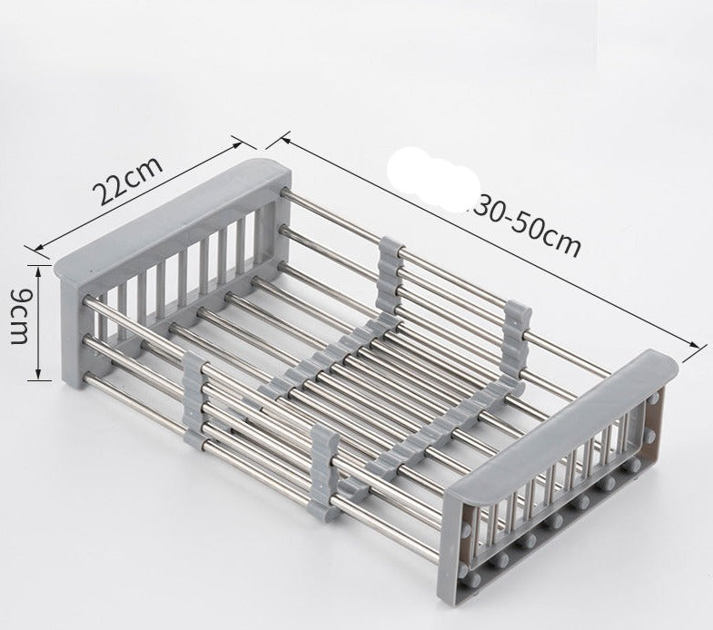 Adjustable Sink Drain - Instantly save space in your kitchen!