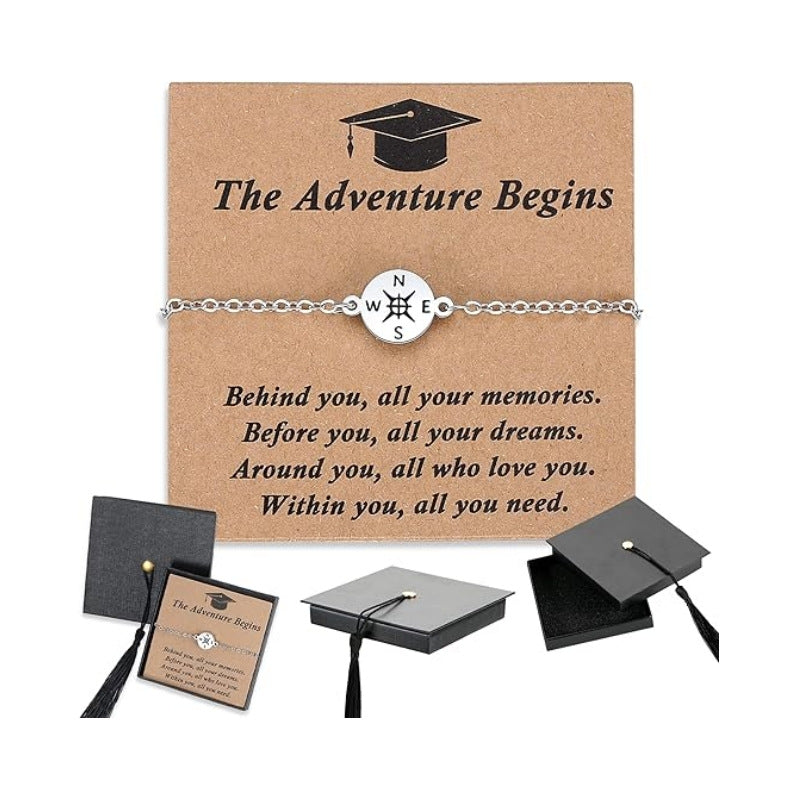 Graduation Commemorative Bracelet （Includes Doctoral Cap Box）