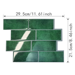 Waterproof and oil-resistant adhesive wall stickers for decoration.