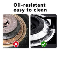 Gas stove tin foil oil proof pad
