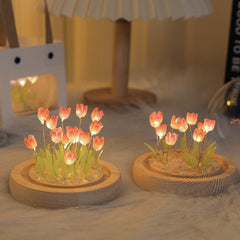 Creative DIY simulation tulip night light
