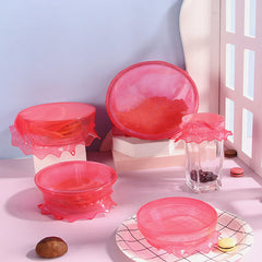 Food grade silicone fresh-keeping cover