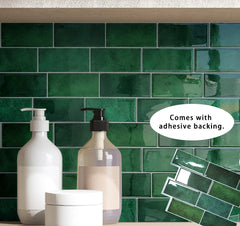 Waterproof and oil-resistant adhesive wall stickers for decoration.