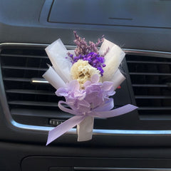 Car Aromatherapy Preserved Bouquet