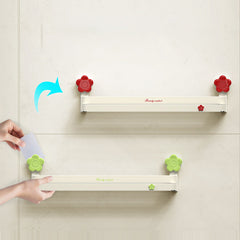 Bathroom Double Layer Suction Cup Slipper Rack No Punching
