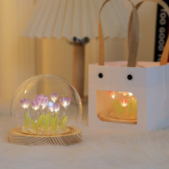 Creative DIY simulation tulip night light