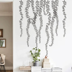 Removable vine sticker wall decoration background sticker