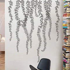 Removable vine sticker wall decoration background sticker