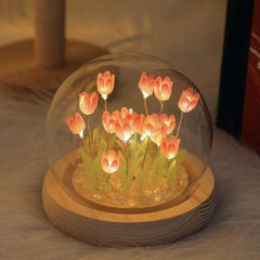 Creative DIY simulation tulip night light