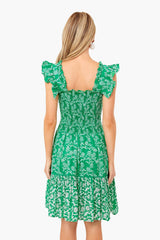 Exclusive Frankie Green Elena Dress