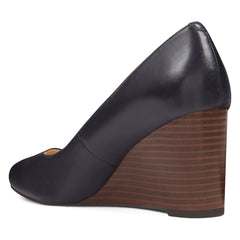 Jazzin Almond Toe Wedges
