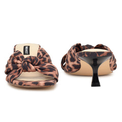Dipa Heeled Slide Sandals