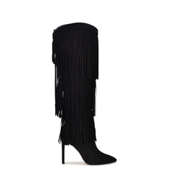Tasels Heeled Boots