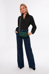 Black Harlee Blouse