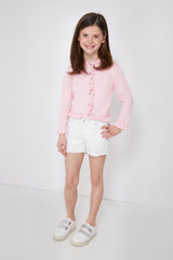 Frill Cardigan