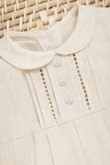 Heather Beige Romper