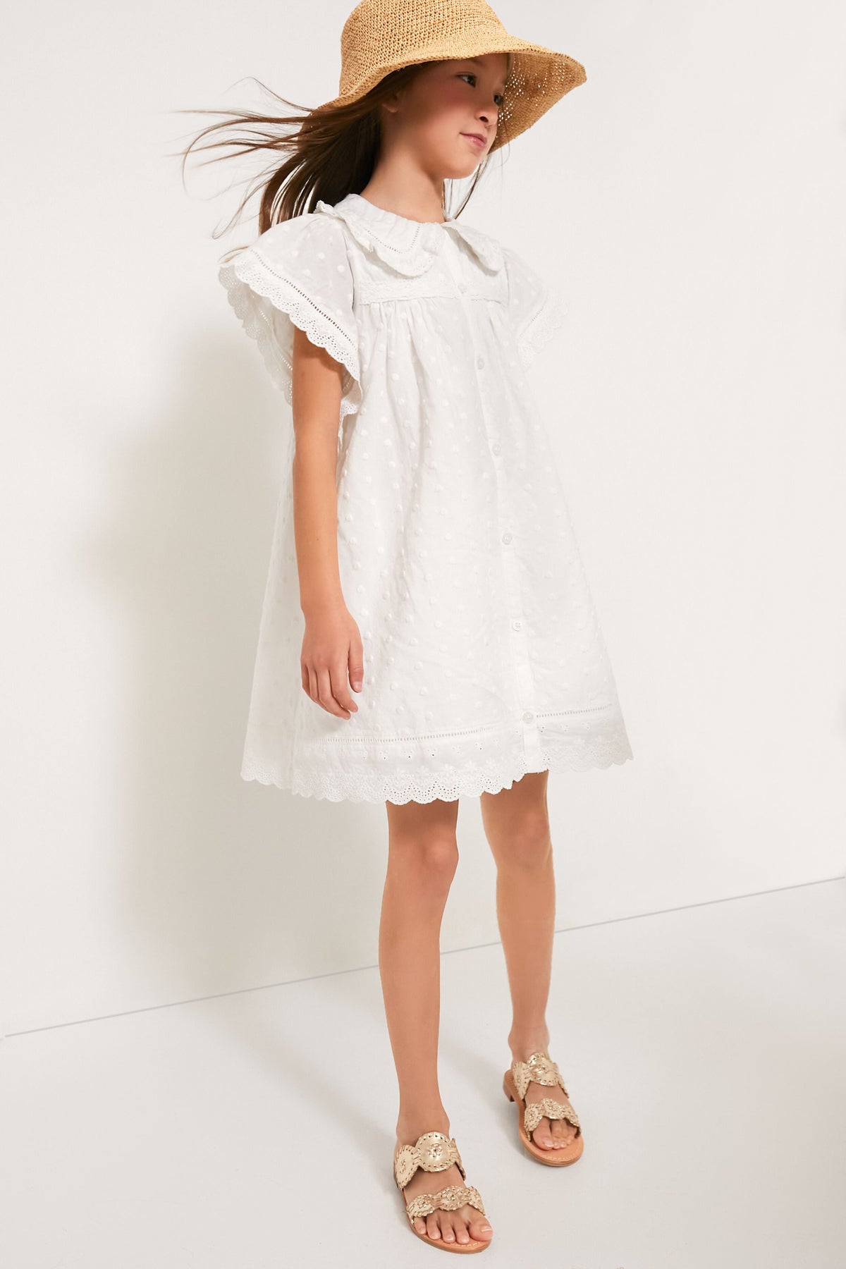 White Marla Dress