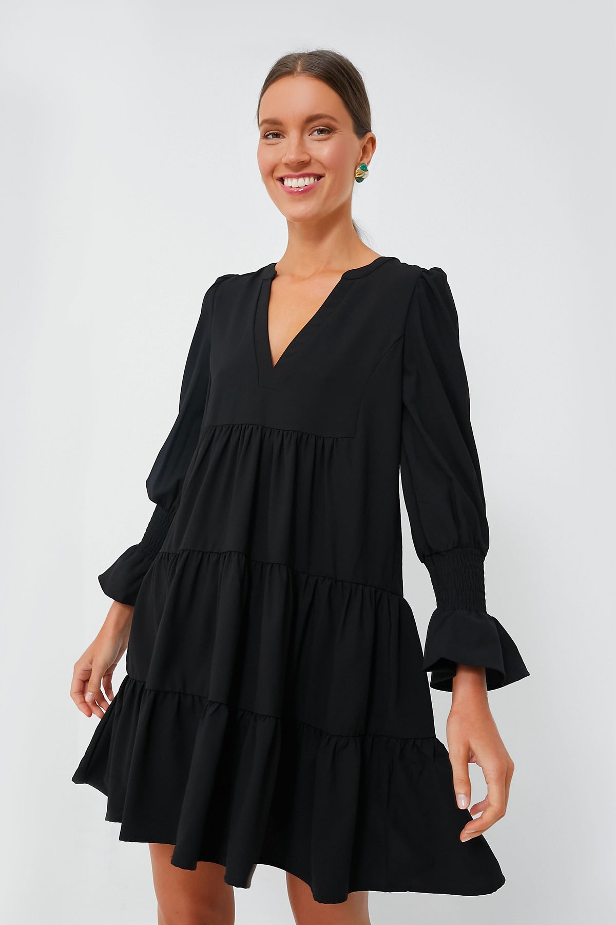 Black Crepe Kenzo Dress