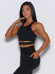 Sliced Tank Bra