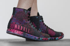 Women's Floral High-Top Trainer