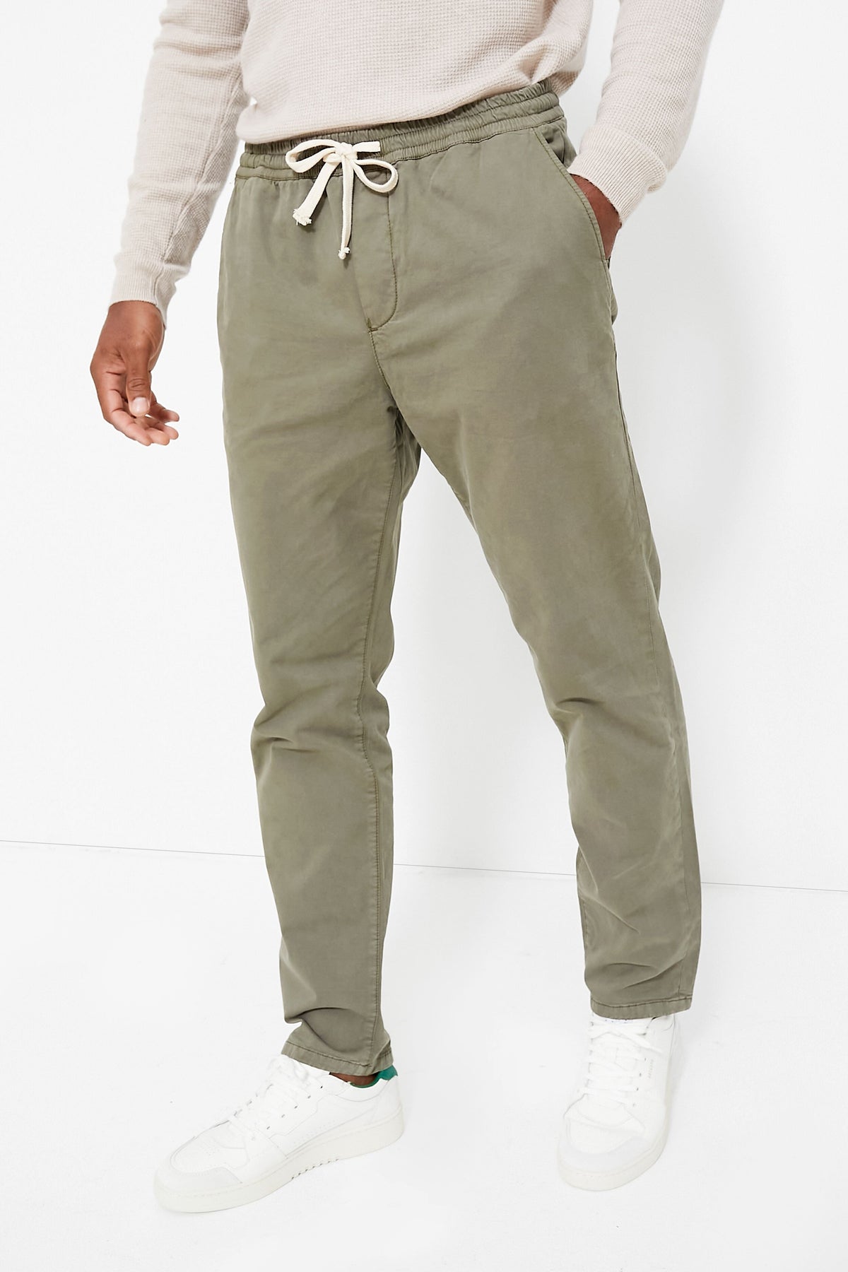 Olive Athletic Fit Saturday Pant
