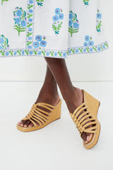 Gold Laney Wedge Sandals