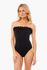 Black Ellery Bandeau One Piece