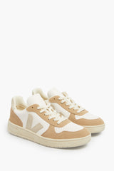 Extra White Natural Sahara V-10 Sneakers