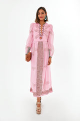 Pink Winifred Guava Dress
