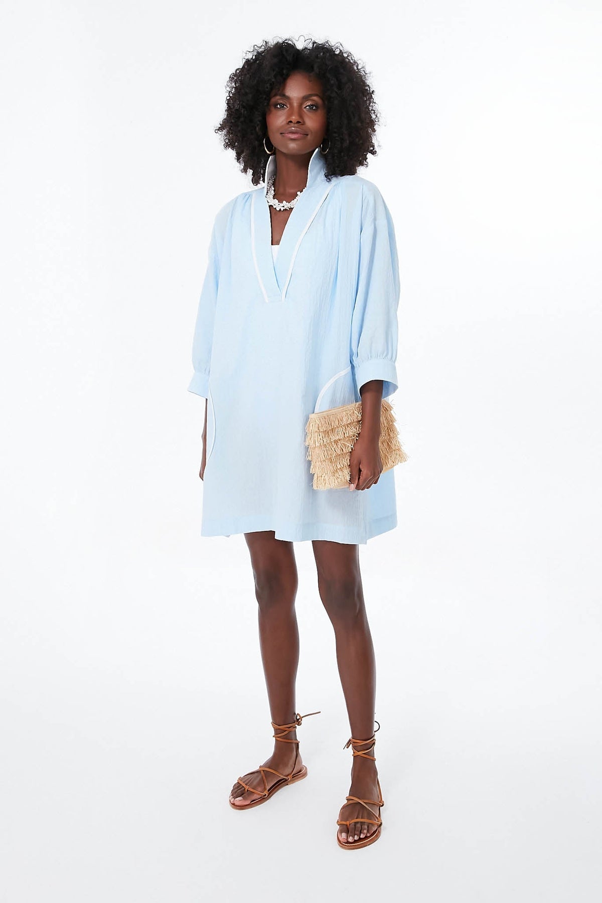 Sky Blue Lizzie Coverup