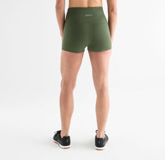 Women's High-Rise Matte Short 2