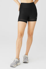 5 Airlift Double Trouble Biker Short - Black