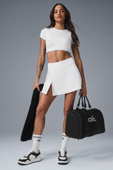 Alosoft Backspin Skirt - White