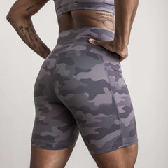 Women's High-Rise Matte Pocket Short 6