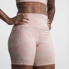Women's High-Rise Matte Pocket Short 6