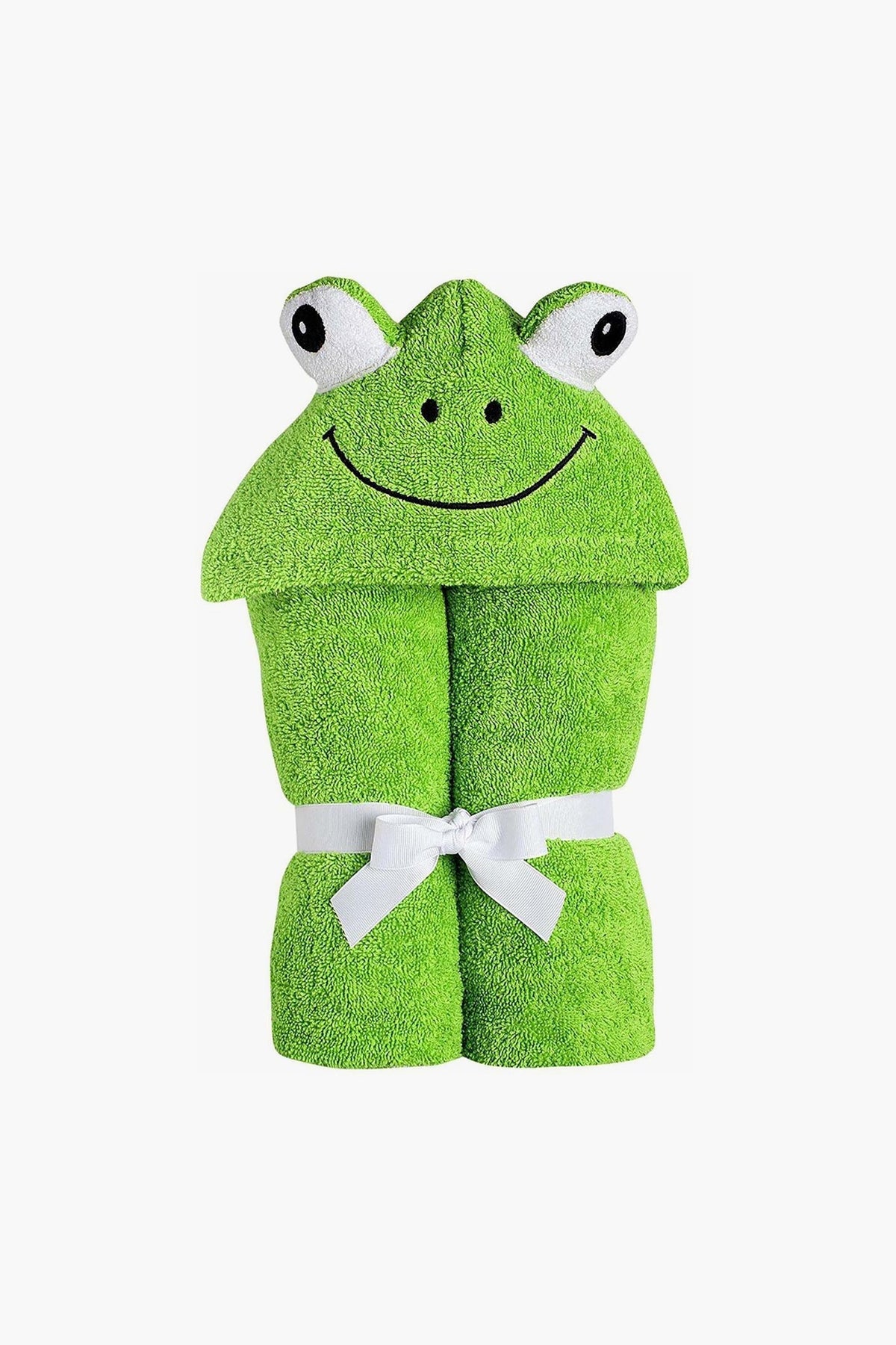 Frog Hooded Baby Towel