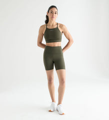 Women's High-Rise Matte Short 6