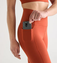 Women's High-Rise Matte Pocket Tight 25