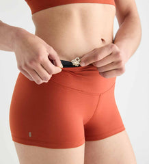 Women's Low-Rise Matte Short 2